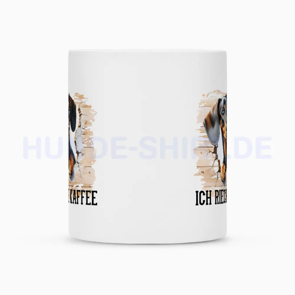 Tasse "Dackel - Ich rieche Kaffee" – hunde-shirt.de