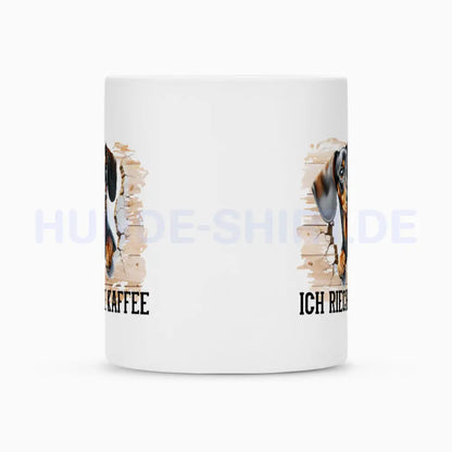 Tasse "Dackel - Ich rieche Kaffee" – hunde-shirt.de