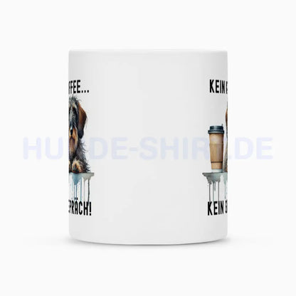 Tasse "Dackel ( Rauhaar ) - Kein Kaffee..." – hunde-shirt.de