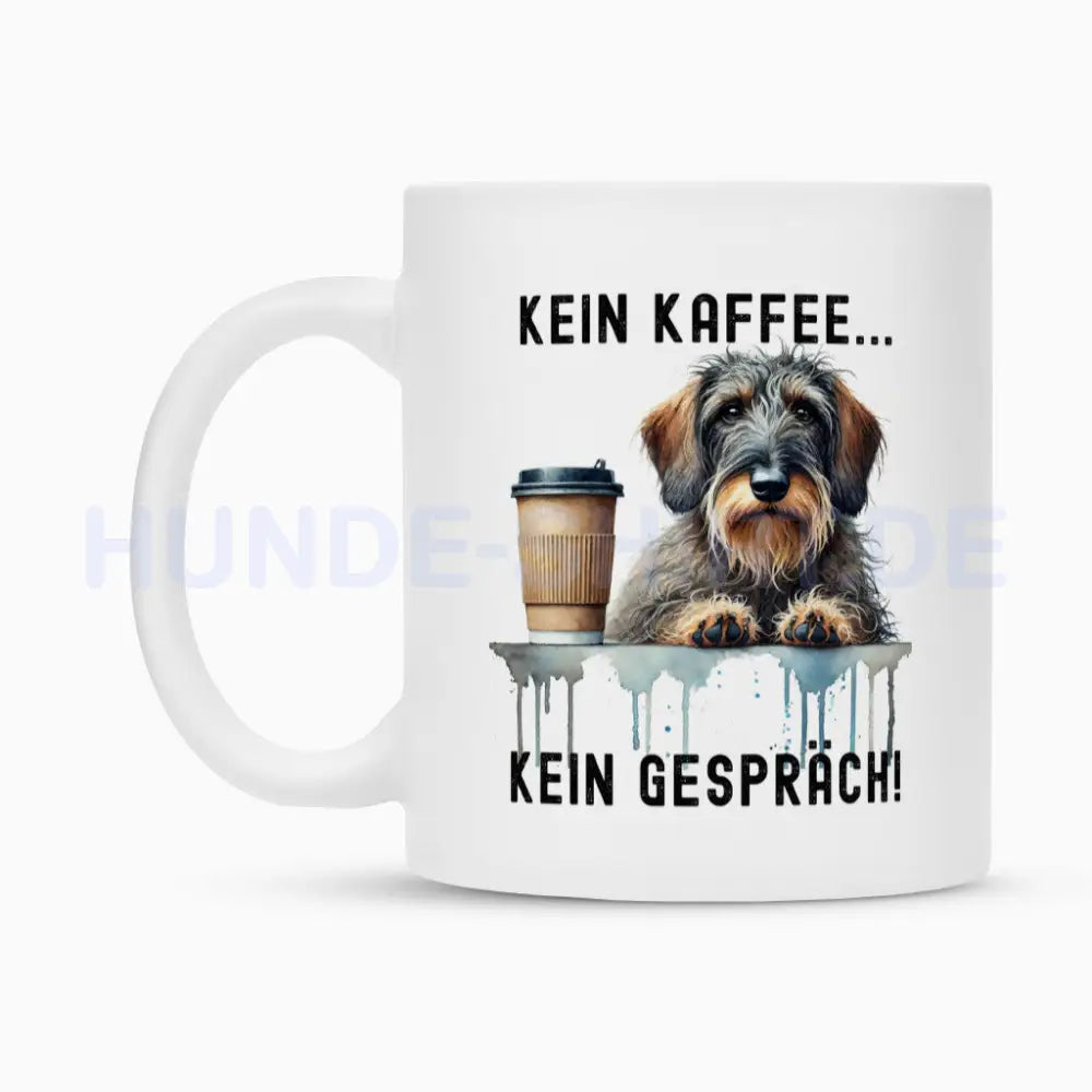 Tasse "Dackel ( Rauhaar ) - Kein Kaffee..." – hunde-shirt.de