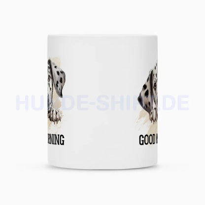 Tasse "Dalmatiner - Good Morning" – hunde-shirt.de