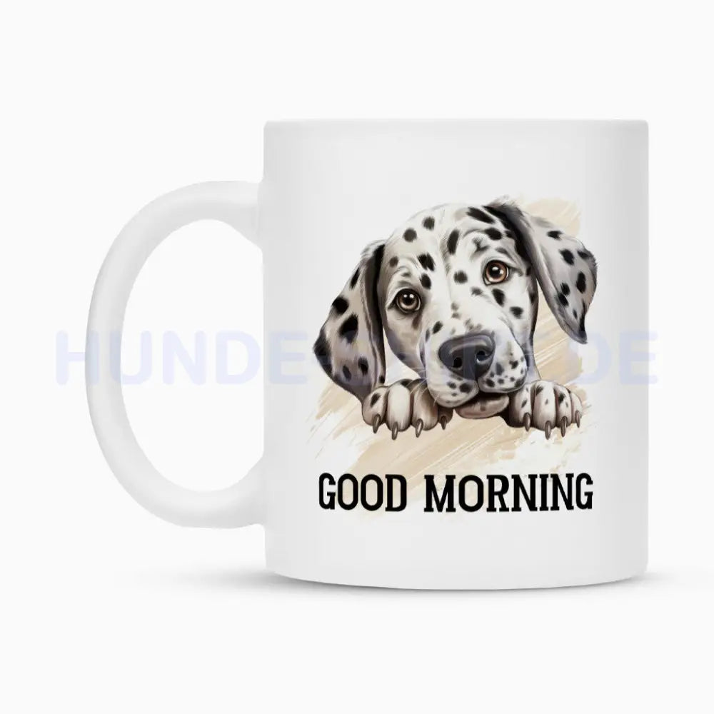 Tasse "Dalmatiner - Good Morning" – hunde-shirt.de