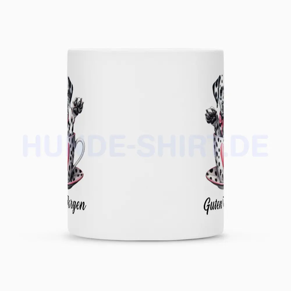 Tasse "Dalmatiner - Guten Morgen" – hunde-shirt.de