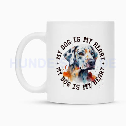 Tasse "Dalmatiner HEART" – hunde-shirt.de