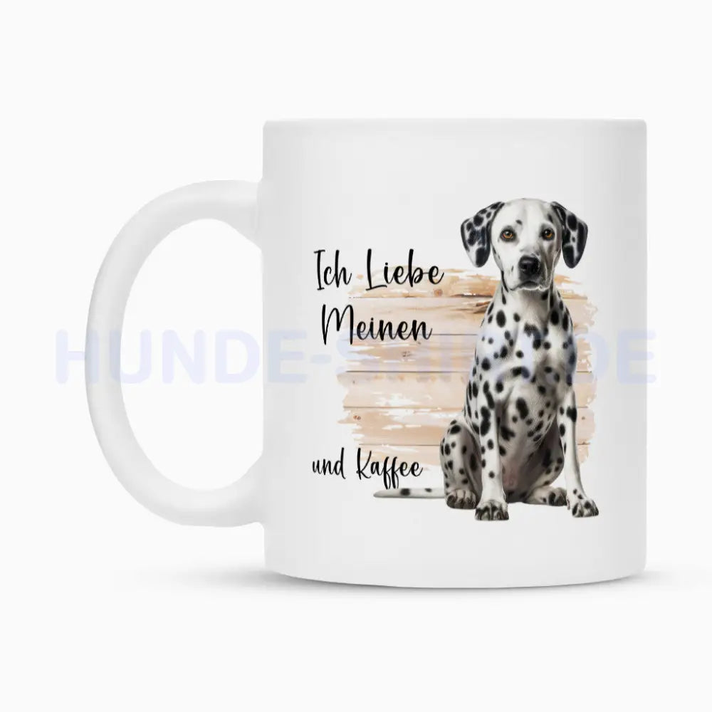 Tasse "Dalmatiner - Ich liebe..." – hunde-shirt.de