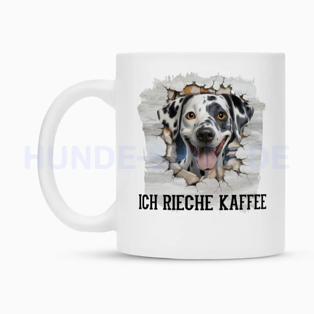 Tasse "Dalmatiner - Ich rieche..." – hunde-shirt.de