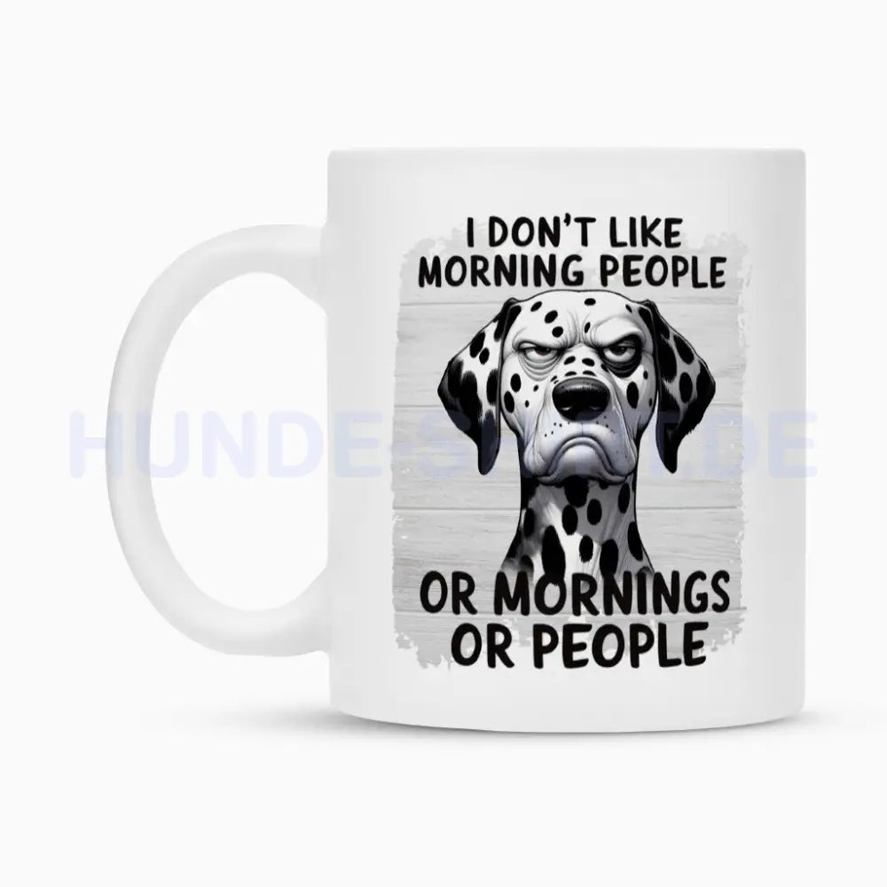 Tasse "Dalmatiner - Morning People" – hunde-shirt.de