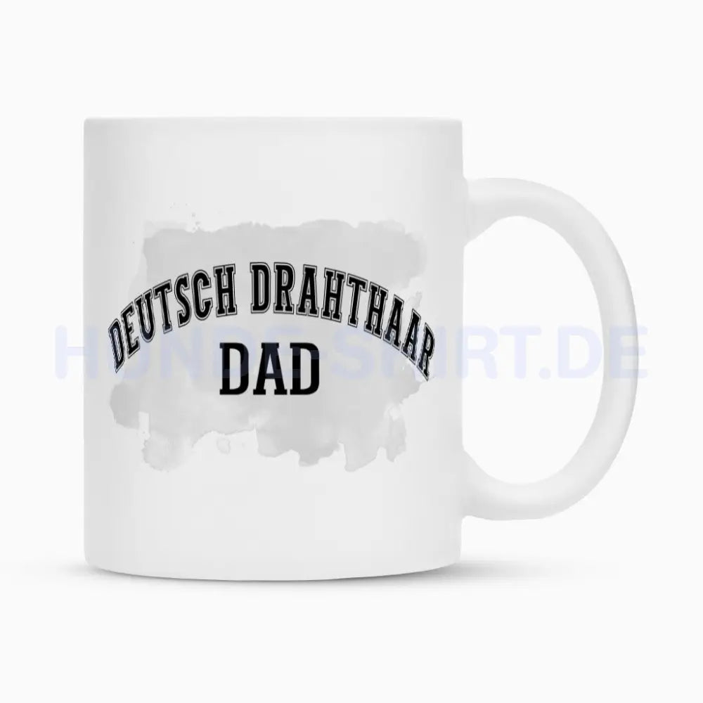 Tasse "Deutsch Drahthaar - DAD" Weiß – hunde-shirt.de