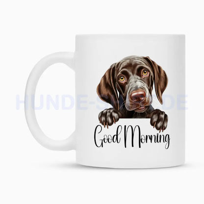 Tasse "Deutsch Kurzhaar - Good Morning" – hunde-shirt.de