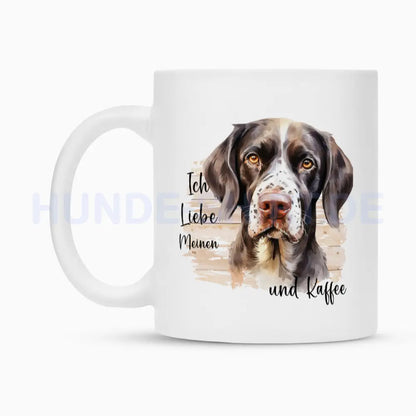 Tasse "Deutsch Kurzhaar - Ich liebe..." – hunde-shirt.de