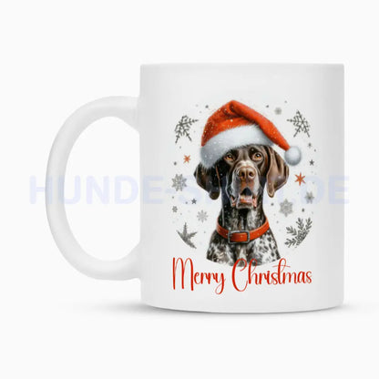 Tasse "Deutsch Kurzhaar - Merry Christmas" – hunde-shirt.de