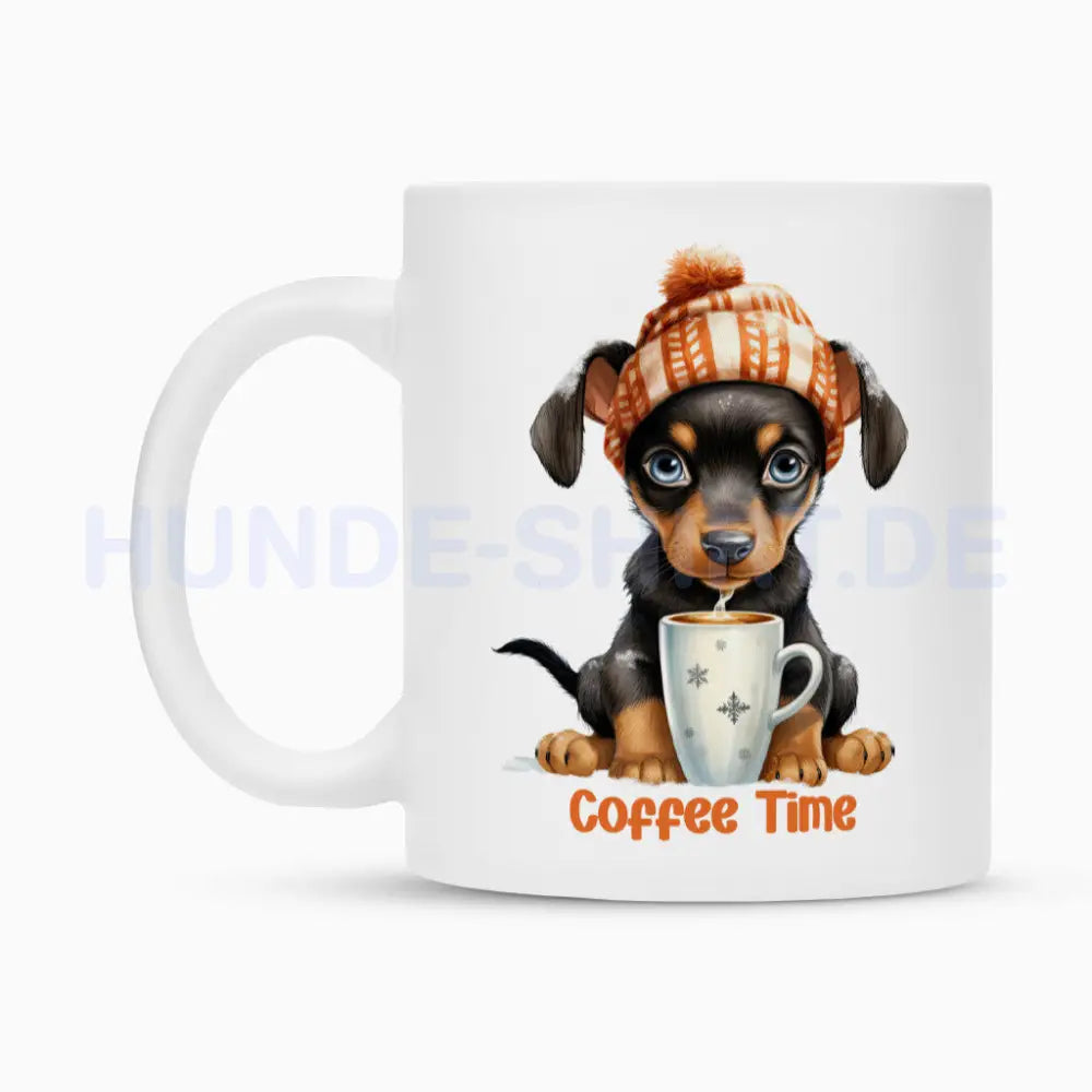 Tasse "Deutscher Pinscher - Coffee Time" – hunde-shirt.de