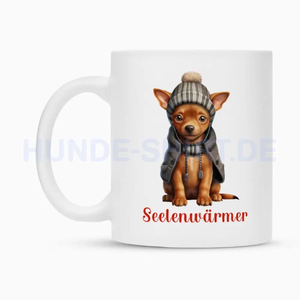 Tasse "Deutscher Pinscher - Seelenwärmer" – hunde-shirt.de