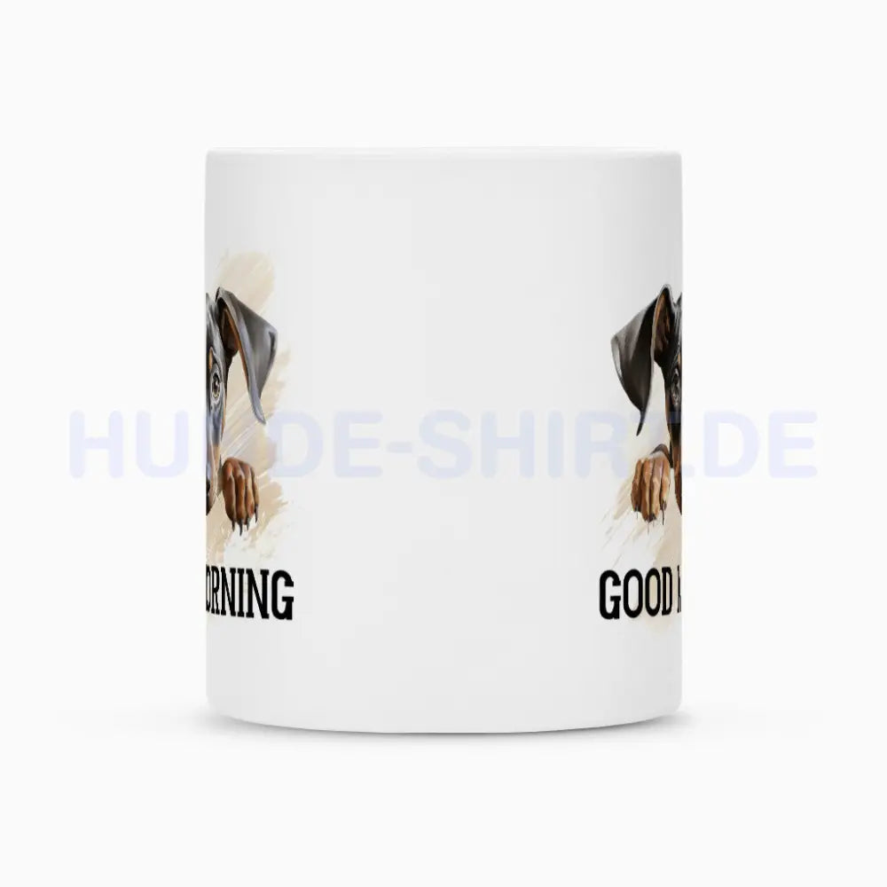 Tasse "Dobermann - Good Morning" – hunde-shirt.de