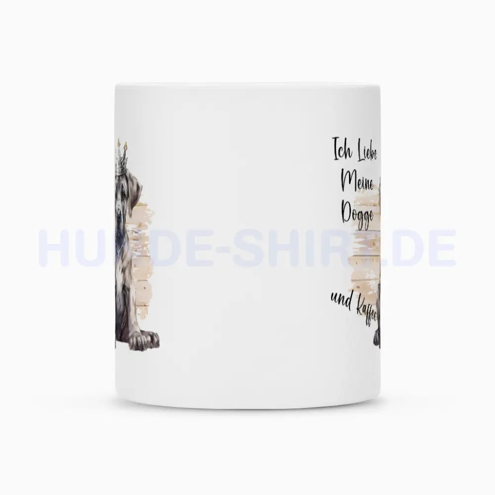 Tasse "Dogge - Ich liebe..." – hunde-shirt.de