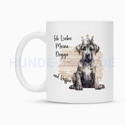 Tasse "Dogge - Ich liebe..." – hunde-shirt.de