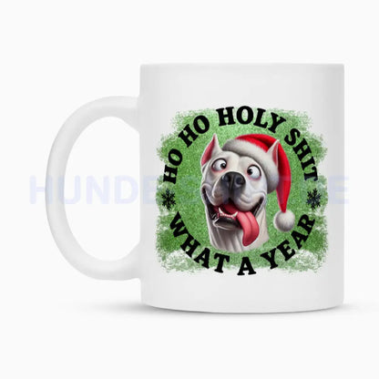 Tasse "Dogo Argentino - HO HO..." – hunde-shirt.de