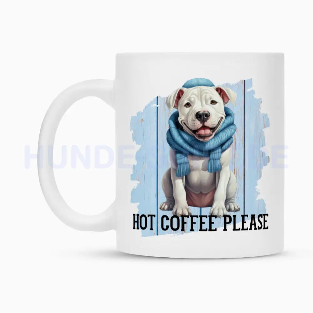 Tasse "Dogo Argentino - Hot Coffee please" – hunde-shirt.de