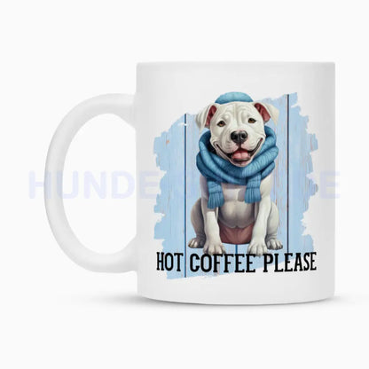 Tasse "Dogo Argentino - Hot Coffee please" – hunde-shirt.de