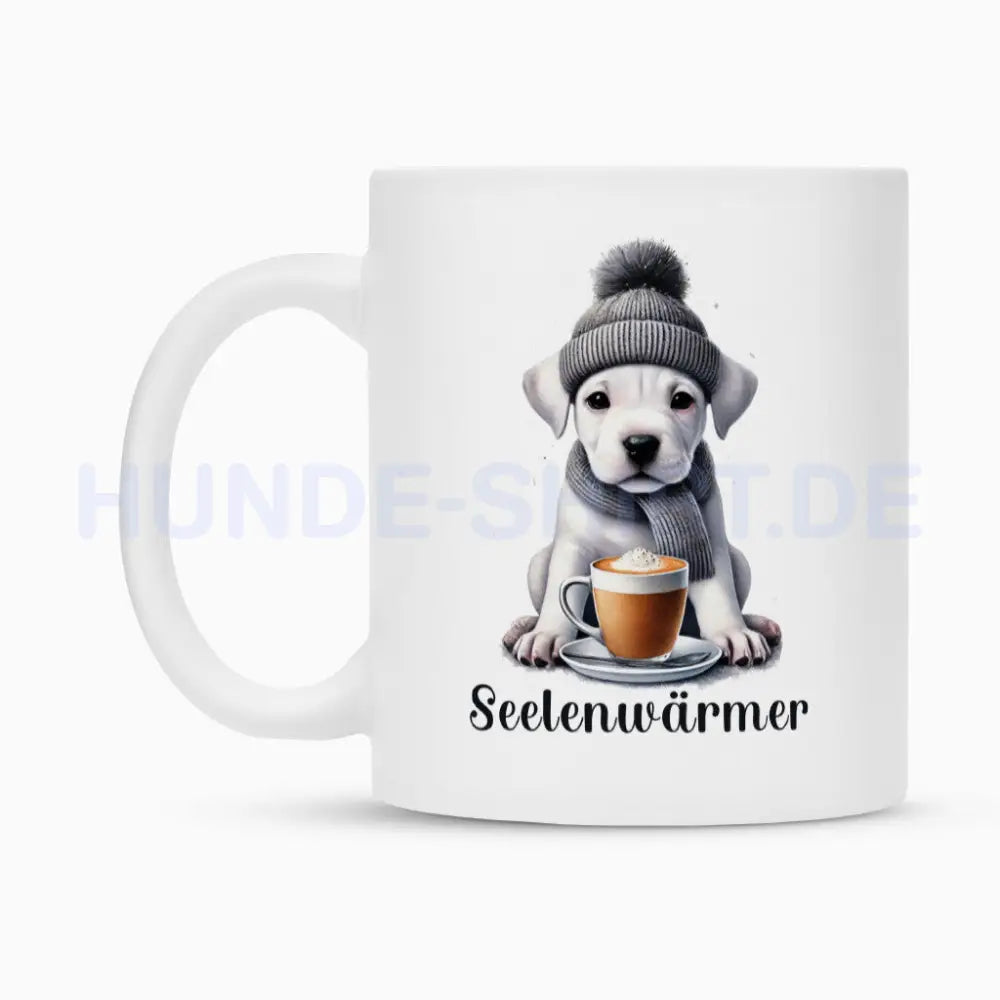 Tasse "Dogo Argentino - Seelenwärmer" – hunde-shirt.de