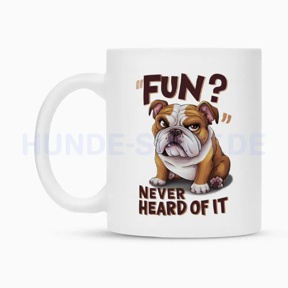 Tasse "English Bulldog - FUN" – hunde-shirt.de