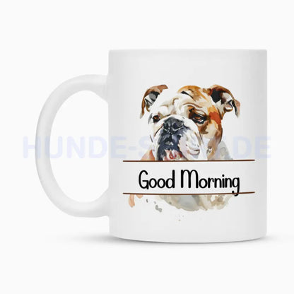 Tasse "English Bulldog - Good Morning" – hunde-shirt.de