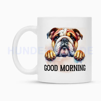 Tasse "English Bulldog - Good Morning" – hunde-shirt.de