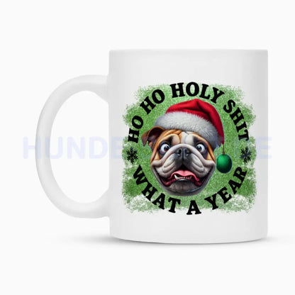 Tasse "English Bulldog - HO HO..." – hunde-shirt.de