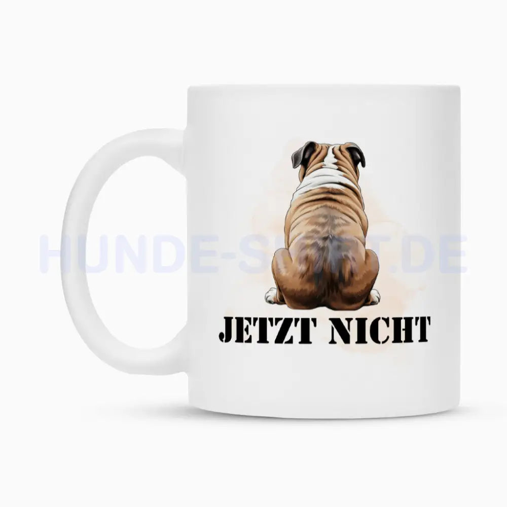 Tasse "English Bulldog - JETZT NICHT 2" – hunde-shirt.de