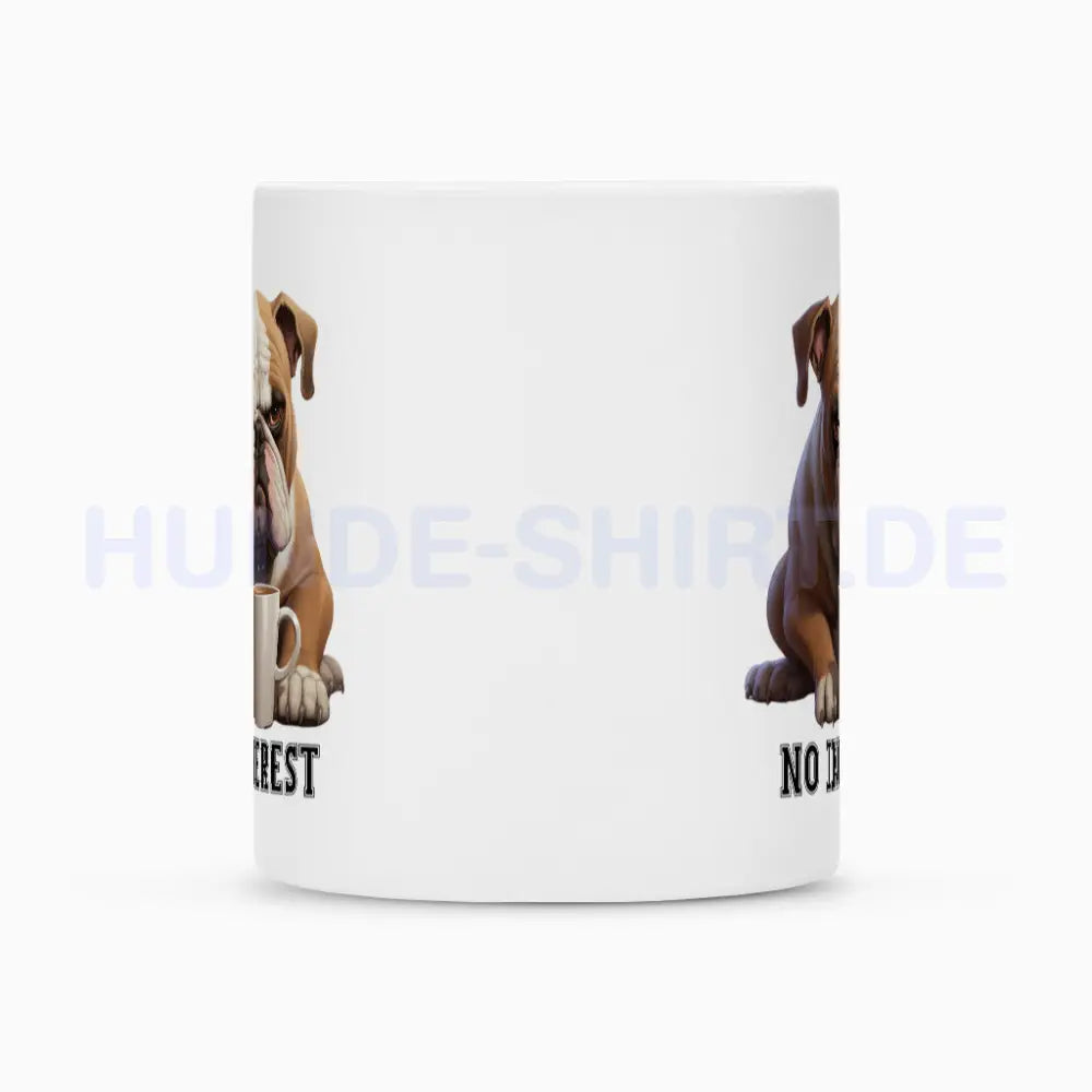 Tasse "English Bulldog - NO INTEREST" – hunde-shirt.de