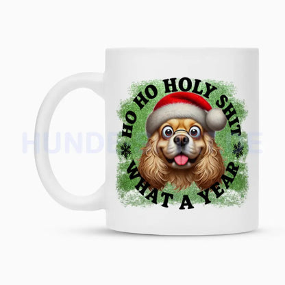 Tasse "English Cocker Spaniel - HO HO...2" – hunde-shirt.de