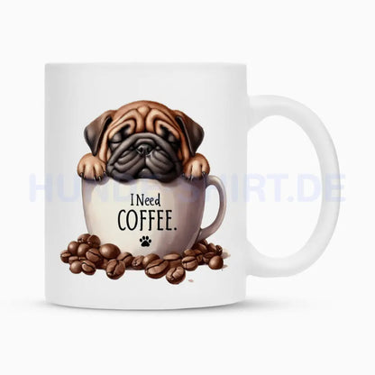 Tasse "English Mastiff - Cup" Weiß – hunde-shirt.de