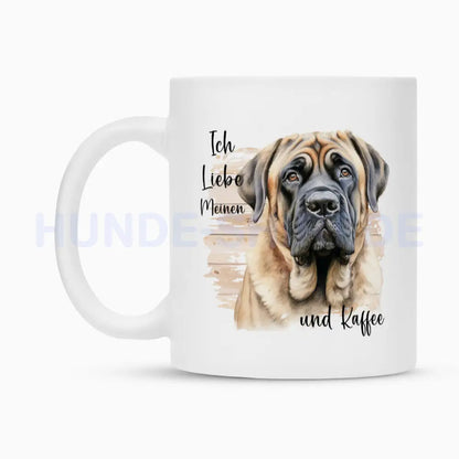 Tasse "English Mastiff - Ich liebe..." – hunde-shirt.de