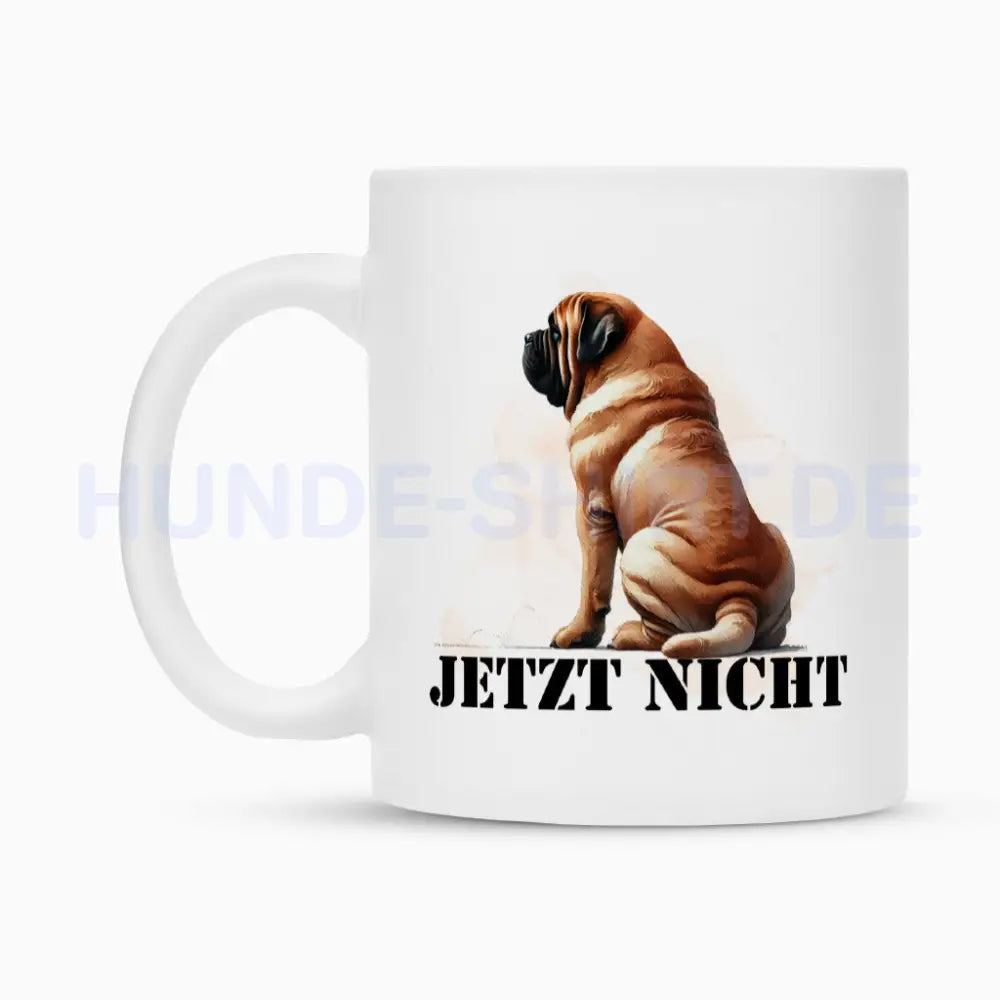 Tasse "English Mastiff - JETZT NICHT" – hunde-shirt.de