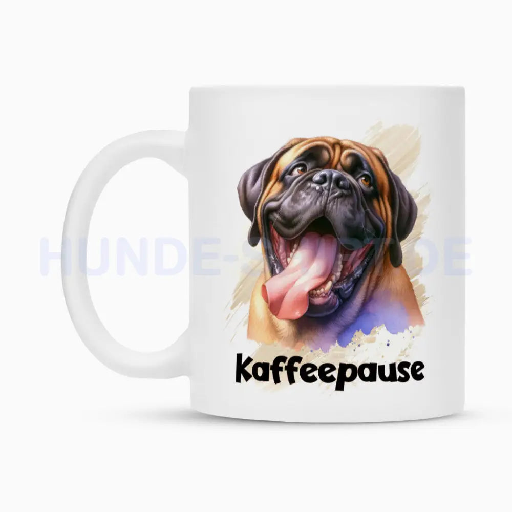 Tasse "English Mastiff - Kaffeepause" – hunde-shirt.de