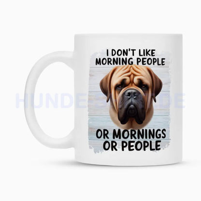 Tasse "English Mastiff - Morning People" – hunde-shirt.de