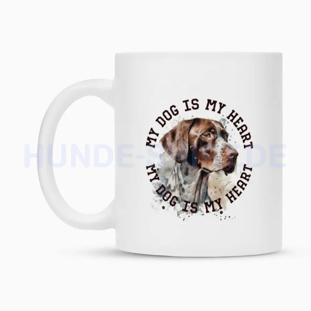 Tasse "English Pointer HEART" – hunde-shirt.de