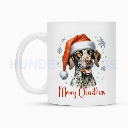 Tasse "English Pointer - Merry Christmas" – hunde-shirt.de