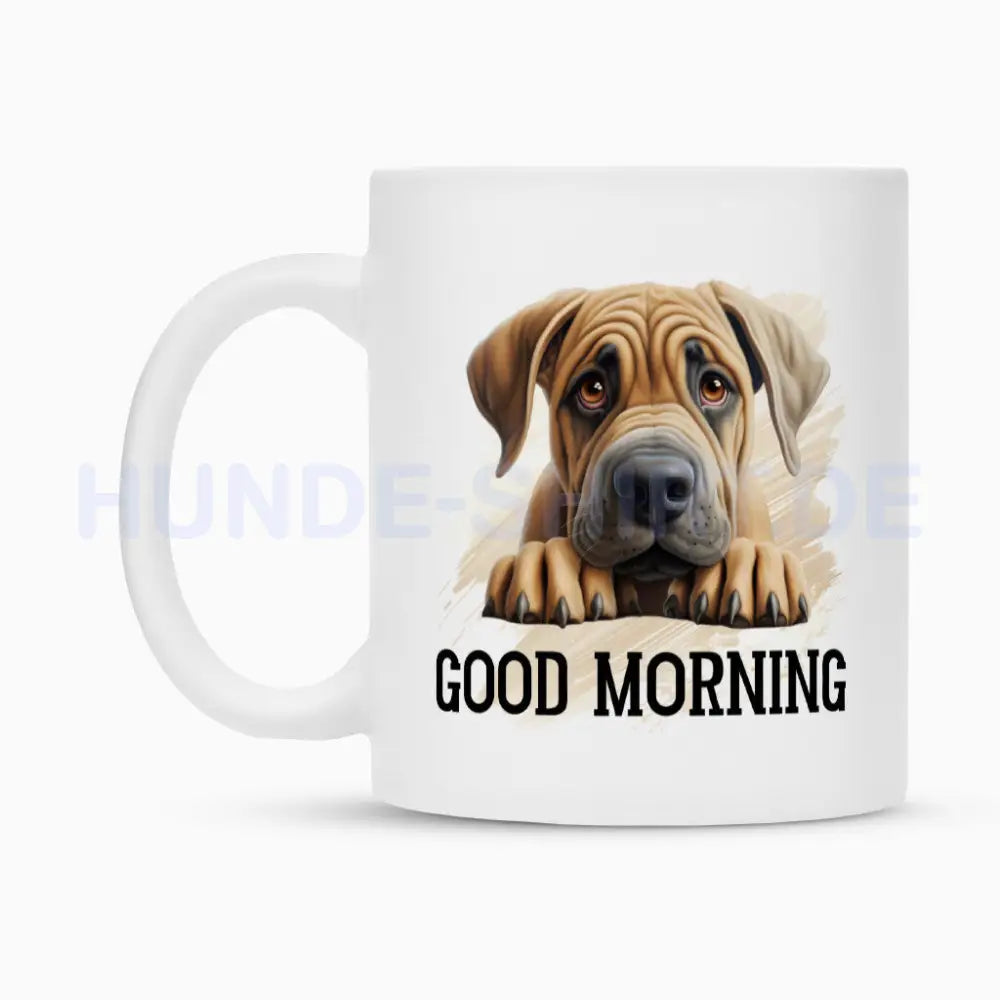 Tasse "Fila Brasileiro - Good Morning" – hunde-shirt.de