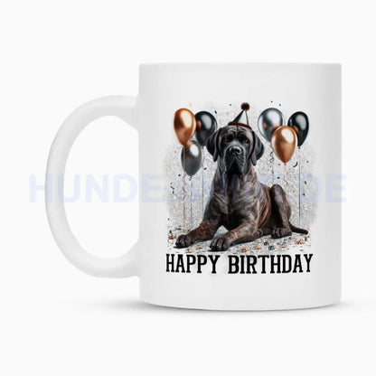 Tasse "Fila Brasileiro - Happy Birthday" – hunde-shirt.de