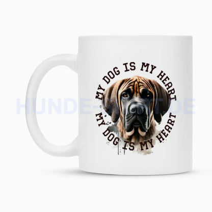 Tasse "Fila Brasileiro HEART 2" – hunde-shirt.de