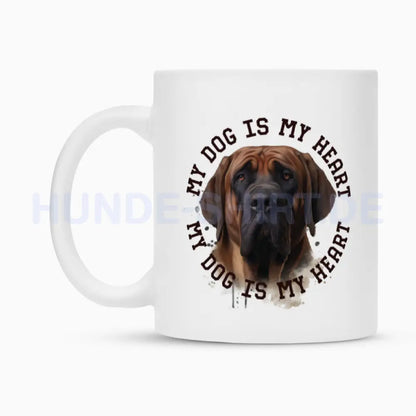 Tasse "Fila Brasileiro HEART" – hunde-shirt.de