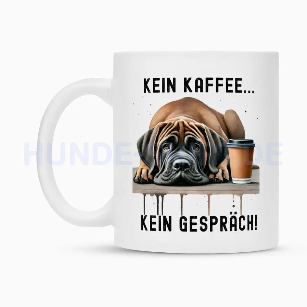 Tasse "Fila Brasileiro - Kein Kaffee..." – hunde-shirt.de