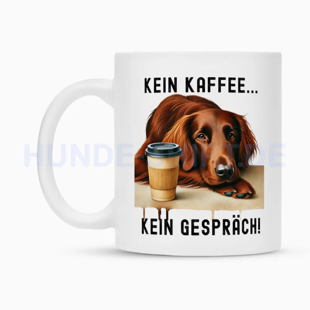 Tasse "Flat Coated ( braun ) - Kein Kaffee..." – hunde-shirt.de