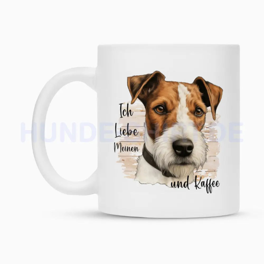 Tasse "Foxterrier ( Drahthaar ) - Ich liebe..." – hunde-shirt.de