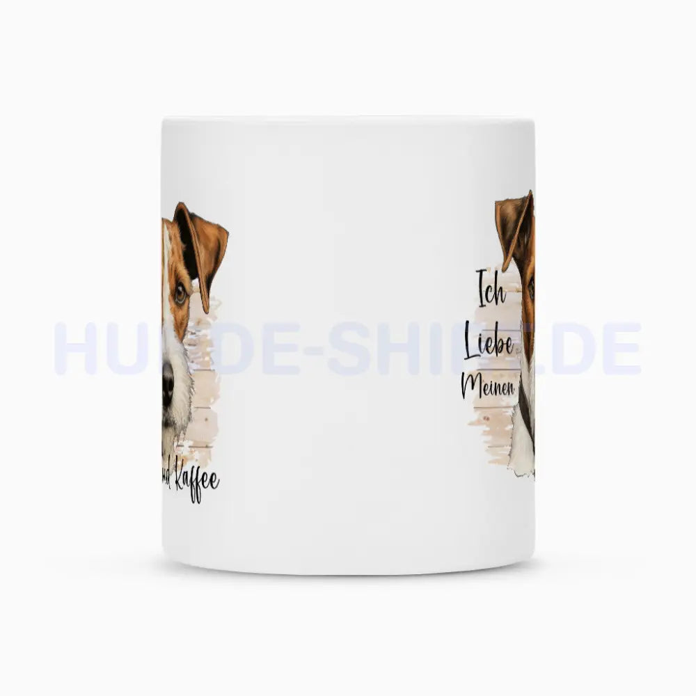 Tasse "Foxterrier ( Drahthaar ) - Ich liebe..." – hunde-shirt.de