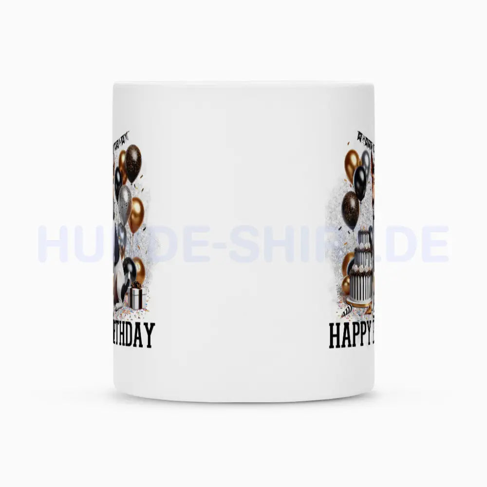 Tasse "Foxterrier ( Glatthaar ) - Birthday" – hunde-shirt.de