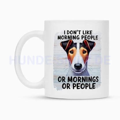 Tasse "Foxterrier ( Glatthaar ) - Morning People" – hunde-shirt.de