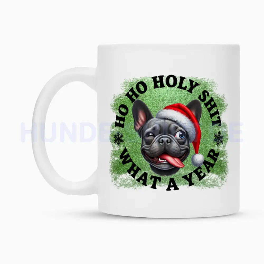 Tasse "Frenchie - HO HO...2" – hunde-shirt.de