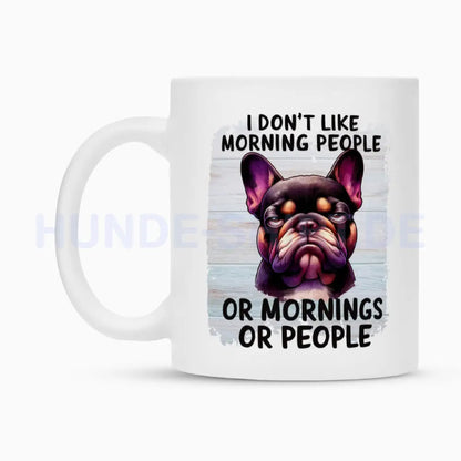 Tasse "Frenchie - Morning People" – hunde-shirt.de